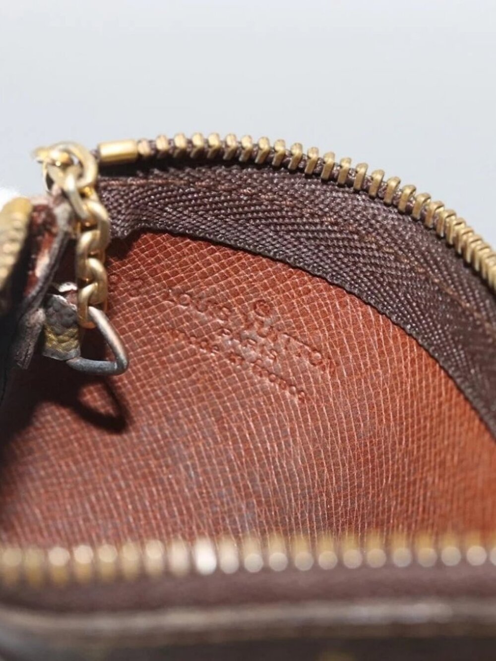 LOUIS VUITTON Monogram Pochette Cles Coin Purse - Picture 15 of 15